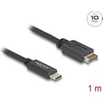 Delock USB-Kabel 20-polig USB Typ E (M) Taste A zu 24 pin USB-C (M) (85530)