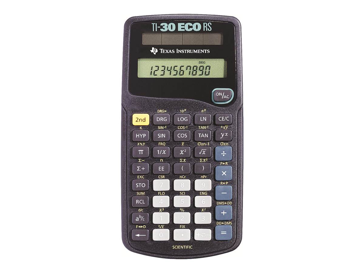 Texas Instruments TI-30 eco RS 10-stellige Anzeige Schwarz