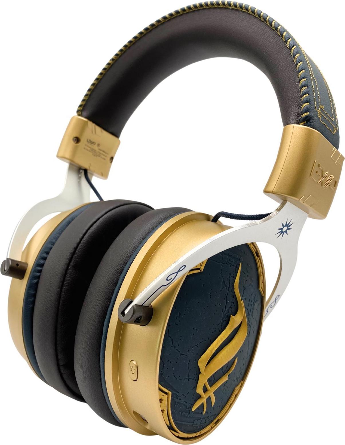 Lexip Hogwarts Legacy Ancient Magic Gaming-Headset ohrumschließend Bluetooth Gold
