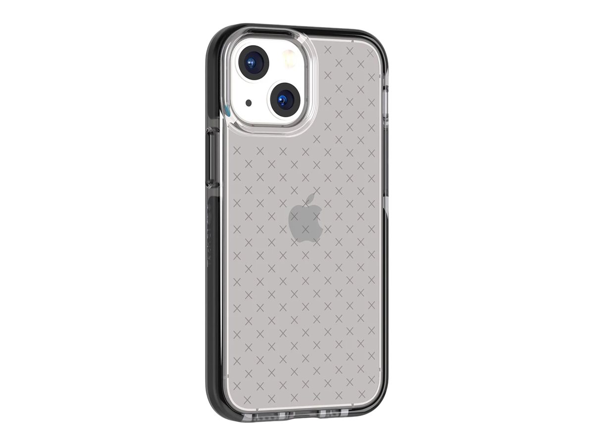 Tech21 Evo Check Schutzhülle Apple iPhone 13 mini 5,4" FlexShock Schwarz Transparent