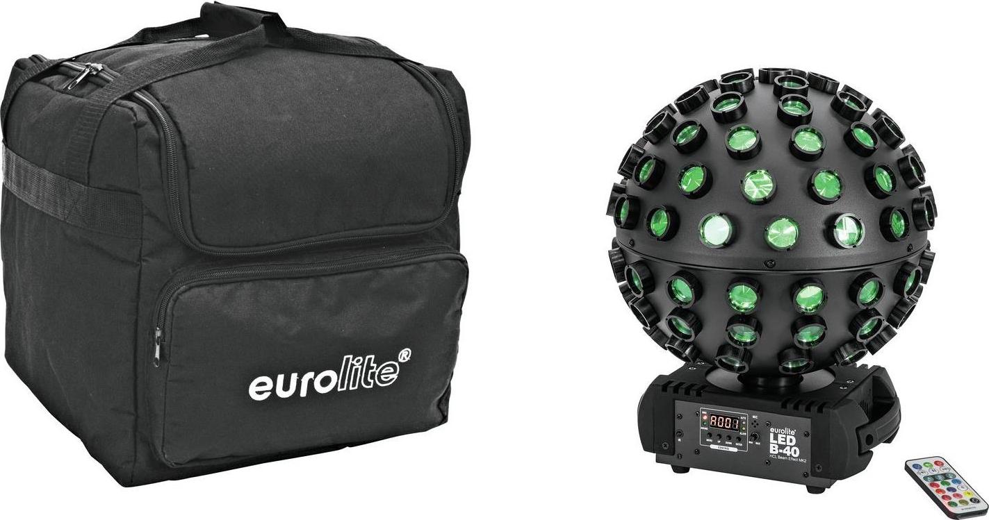 EUROLITE Set LED B-40 HCL MK2 + Soft-Bag (20000993) (geöffnet)