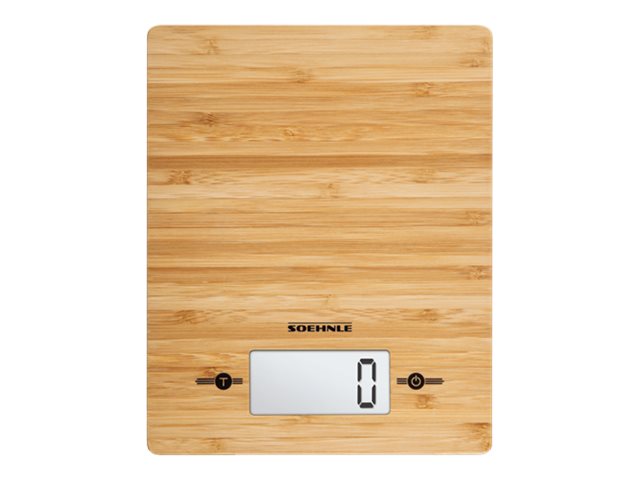 Soehnle Küchenwaage 66308 5 kg LCD Bambus