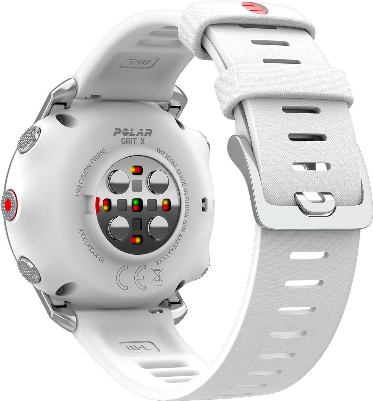 Polar Grit X Sportuhr Touchscreen Bluetooth 240 x 240 Pixel Silber - Weiß (90081735)