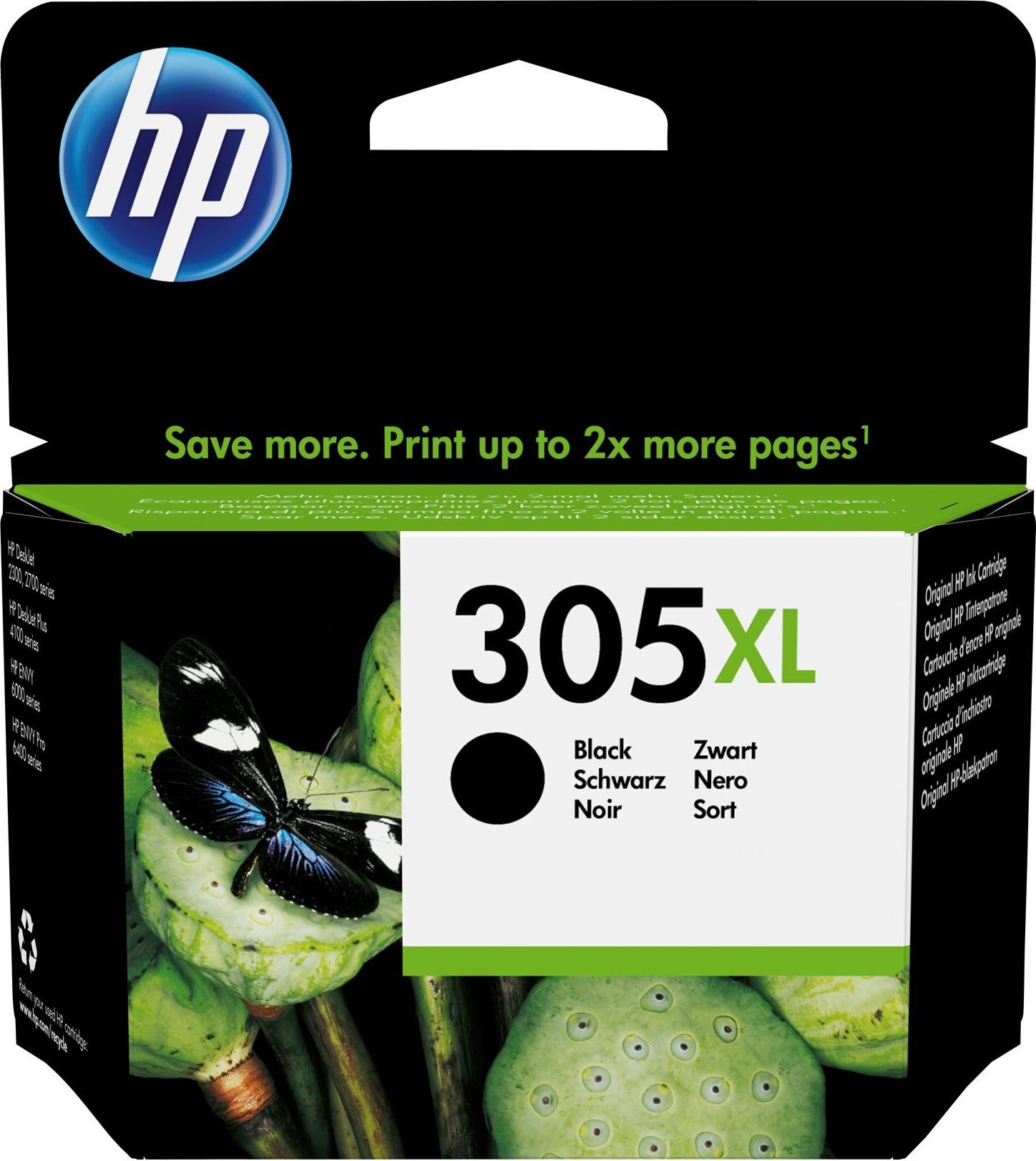 HP 305XL 4 ml Schwarz