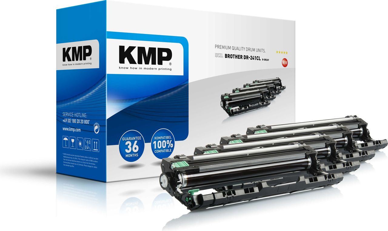 KMP B-DR26V Schwarz, Gelb, Cyan, Magenta (1245,7005)