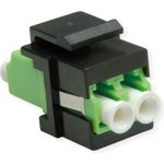ROLINE Keystone LWL-Adapter LC/LC Duplex, Multimode, OM5 (21.17.0060)