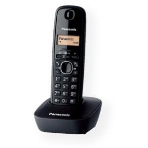 Panasonic KX TG1611 Schnurlostelefon mit Rufnummernanzeige DECT Schwarz  - Onlineshop JACOB Elektronik