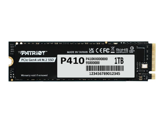 Patriot P410 SSD 1 TB M.2 2280 PCIe 4.0 x4 NVMe 5000/4500 MB/s