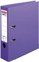 herlitz Ordner maX.file protect plus, Rückenbr.: 80 mm, lila DIN A4, Voll-PP-Kunststoffbezug, Kantenschutz, Einsteck- (10834414)