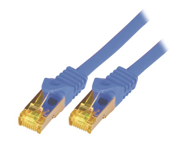 M-CAB CAT 7 Patchkabel S/FTP (PIMF) 5 m Blau