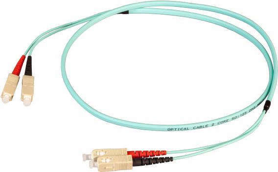 EFB-Elektronik Duplex Jumper SC-SC 50/125µ, OM3, LSZH,aqua, Flat Twin 3x5mm, 40m Hersteller: EFB Elektronik (O7413FT.40)