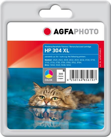 AgfaPhoto Farbe kompatibel (APHP304XLC)