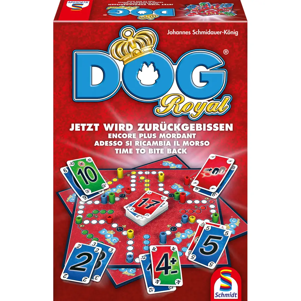 Schmidt Spiele DOG Royal - Taktisches Brettspiel für 2-6 Spieler ab 8 Jahren