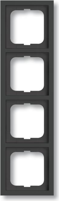 Busch-Jaeger 1754-0-4243. Produktfarbe: Anthrazit, Markenkompatibilität: Busch-Jaeger. Breite: 80 mm, Höhe: 293 mm, Dicke: 1,1 cm (2CKA001754A4243)