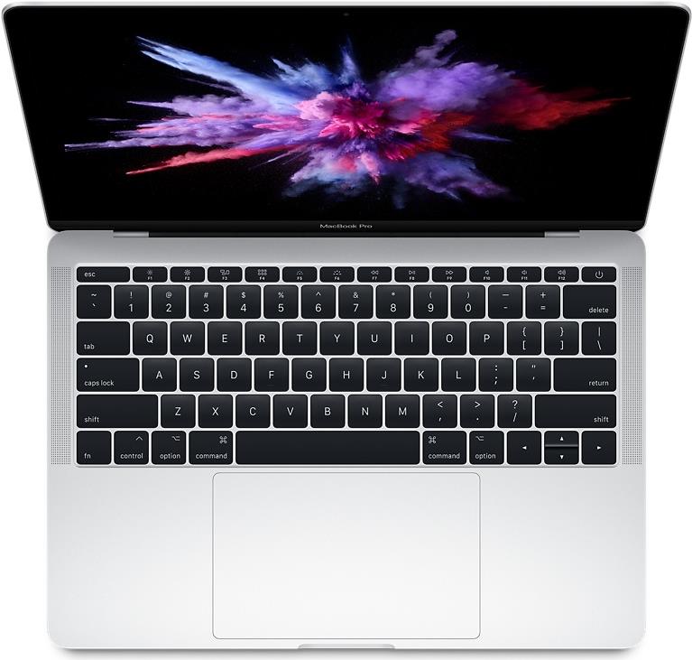 APPLE MacBook Pro MPXR2 33,78cm 13.3" Intel Quad-Core i5 2,3Ghz 8GB/2133 128GB SSD Intel Iris Plus 640 Deutsch - Silver (MPXR2D/A)