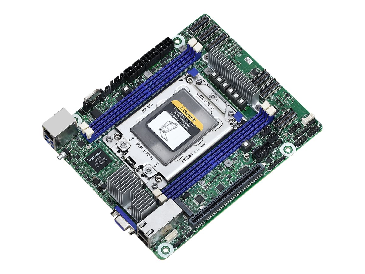 ASRock Rack ROMED4ID-2T Server-Mainboard Mini-ITX Socket SP3 AMD EPYC 2x 10GbE DDR4