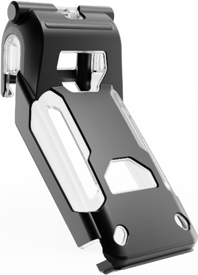 Havis 367-5876 POS-Schutzhülle Schwarz, Transparent