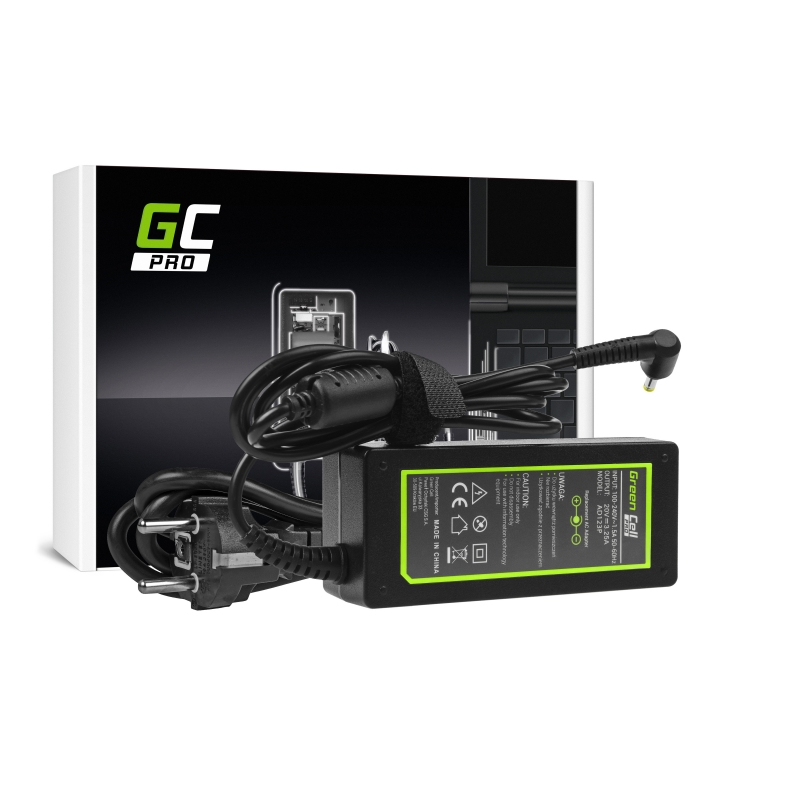 Green Cell PRO AD123P Netzteil 60 W Schwarz