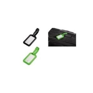hama Gepäckanhänger, 2er-Set, schwarz einfach zu beschriften, hilft Ihr Gepäck leichter (105322)