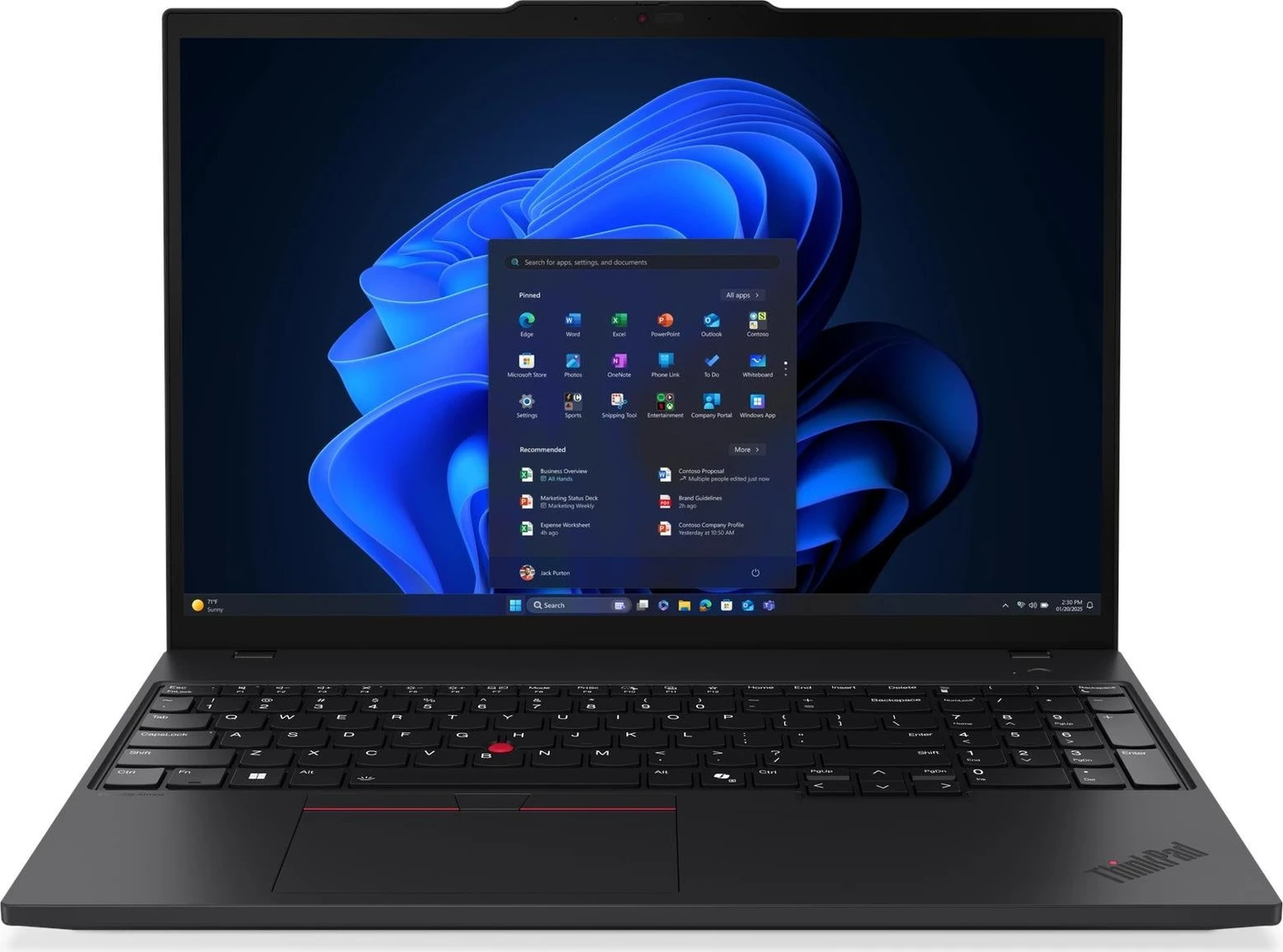 Lenovo ThinkPad T16 G4 Intel Core Ultra 5 228V 40,60cm (16") WUXGA 32GB 1TB SSD QWERTZ DE