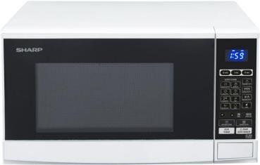 Sharp R670W Mikrowelle Arbeitsplatte Solo-Mikrowelle 20 l 800 W Weiß (R670W)