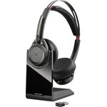 Poly - Plantronics Voyager Focus UC B825 - Kein Ladegerät - Headset - On-Ear - Bluetooth - kabellos - aktive Rauschunterdrückung (202652-103)