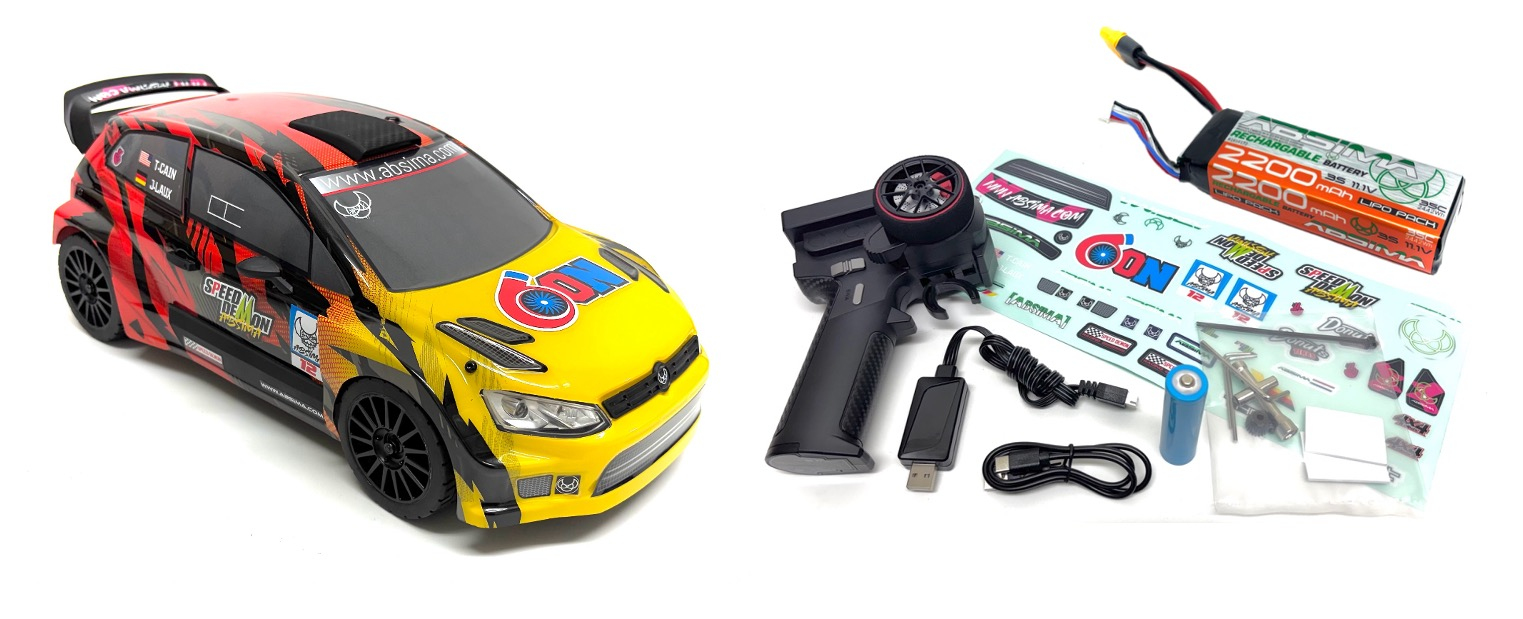 Absima Speed Demon Rally Car 1:12 4WD RTR Rot