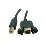 Verlängerung USB 2.0 Stecker B an Einbaubuchse B, 0,5 m, Good Connections® (2511-05EB)