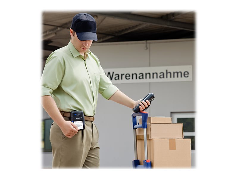 Citizen CMP-20II Mobiler Bondrucker Thermodirekt 203 dpi 80 mm/Sek. USB RS-232 Bluetooth Schwarz