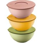 Guzzini EVERYWHERE BIO - Set 3 Schüsseln mit Deckel Assorted c. (29260652)