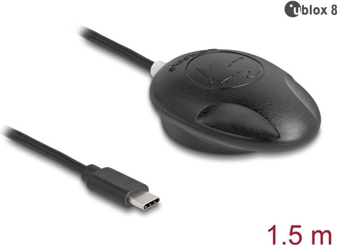 Navilock NL-8002UC USB 2.0 Type-C Multi GNSS Empfänger u-blox 8 1.5 m (64312)