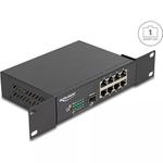 DeLOCK 88064 Netzwerk-Switch Unmanaged Gigabit Ethernet (10/100/1000) Schwarz (88064) (geöffnet)
