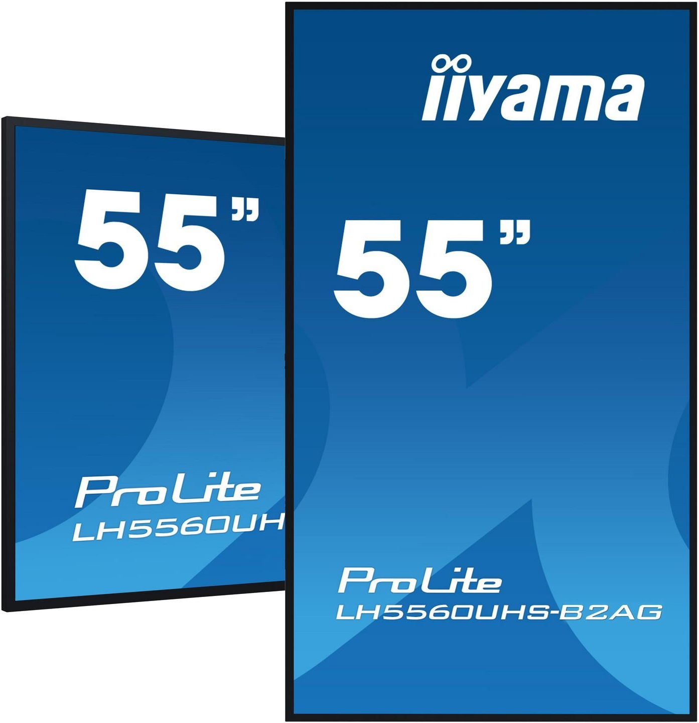 iiyama ProLite LH5560UHS-B2AG Signage Display 55" 4K UHD VA 500 cd/m² Schwarz