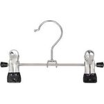 Peggy Perfect Hosenklemmbügel, aus Metall, Mini Größe: Mini, aus Metall, gummierte Klammern, Breite: 170 mm - 1 Stück (90565)