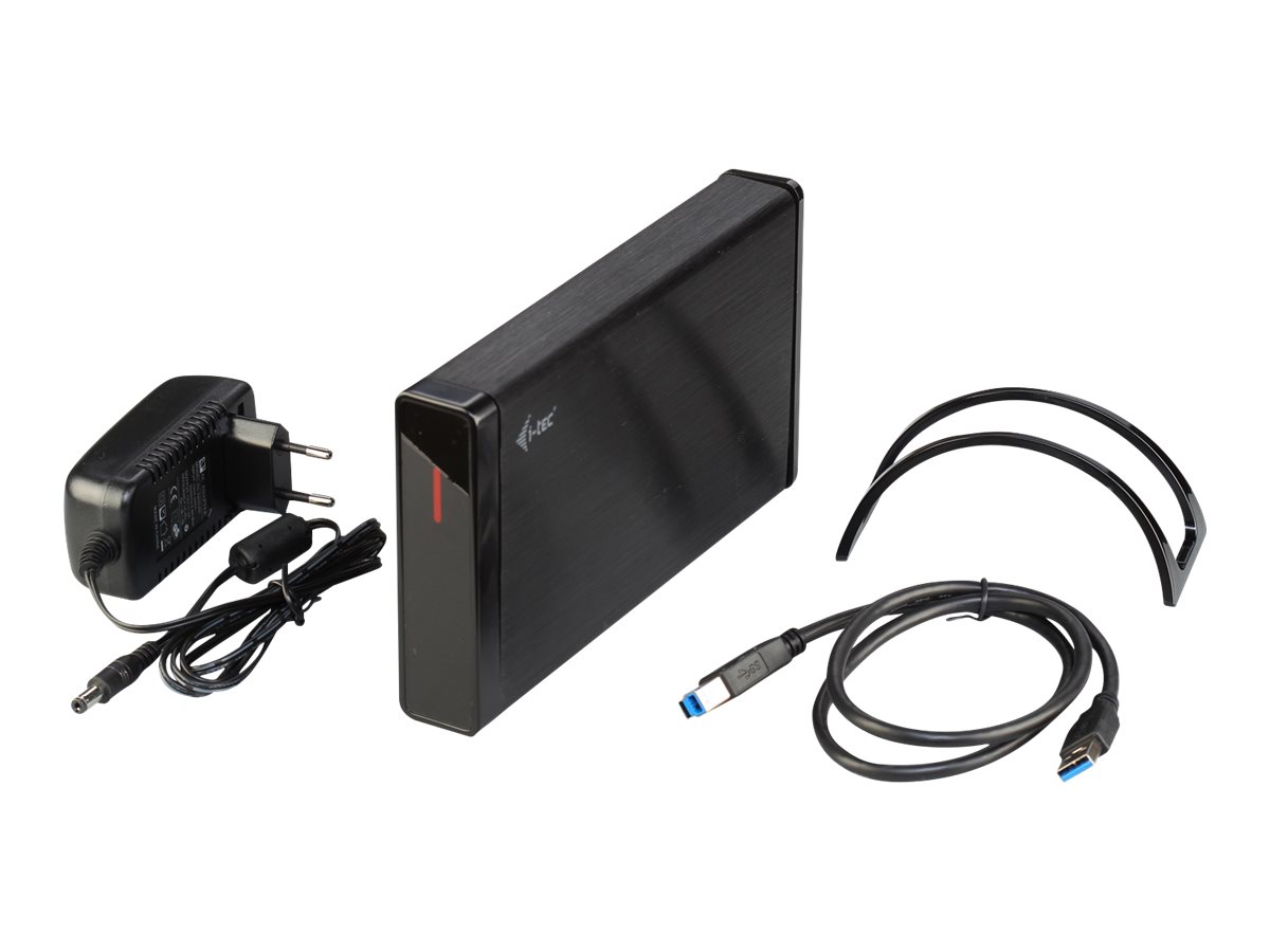 i-tec MySafe Advance Festplattengehäuse 3.5" SATA USB 3.0 Schwarz