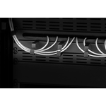 Renkforce RF-3429148 48,30cm (19")  Netzwerkschrank-Kabelführung 1 HE Schwarz (RF-3429148)