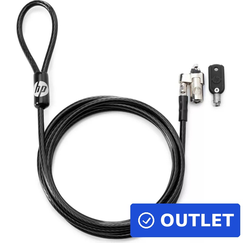 HP Keyed Cable Lock (T1A62AA)