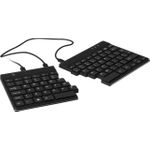 R-Go Split Ergonomische Tastatur, QWERTZ (DE), schwarz, drahtgebundenen (RGOSP-DEWIBL)