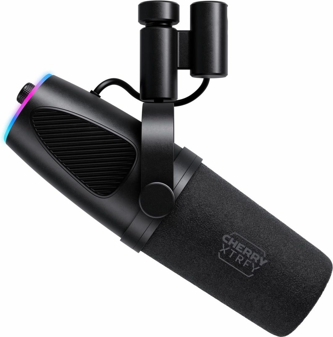 CHERRY XTRFY MIK NGALE X USB-C + XLR Mikrofon schwarz