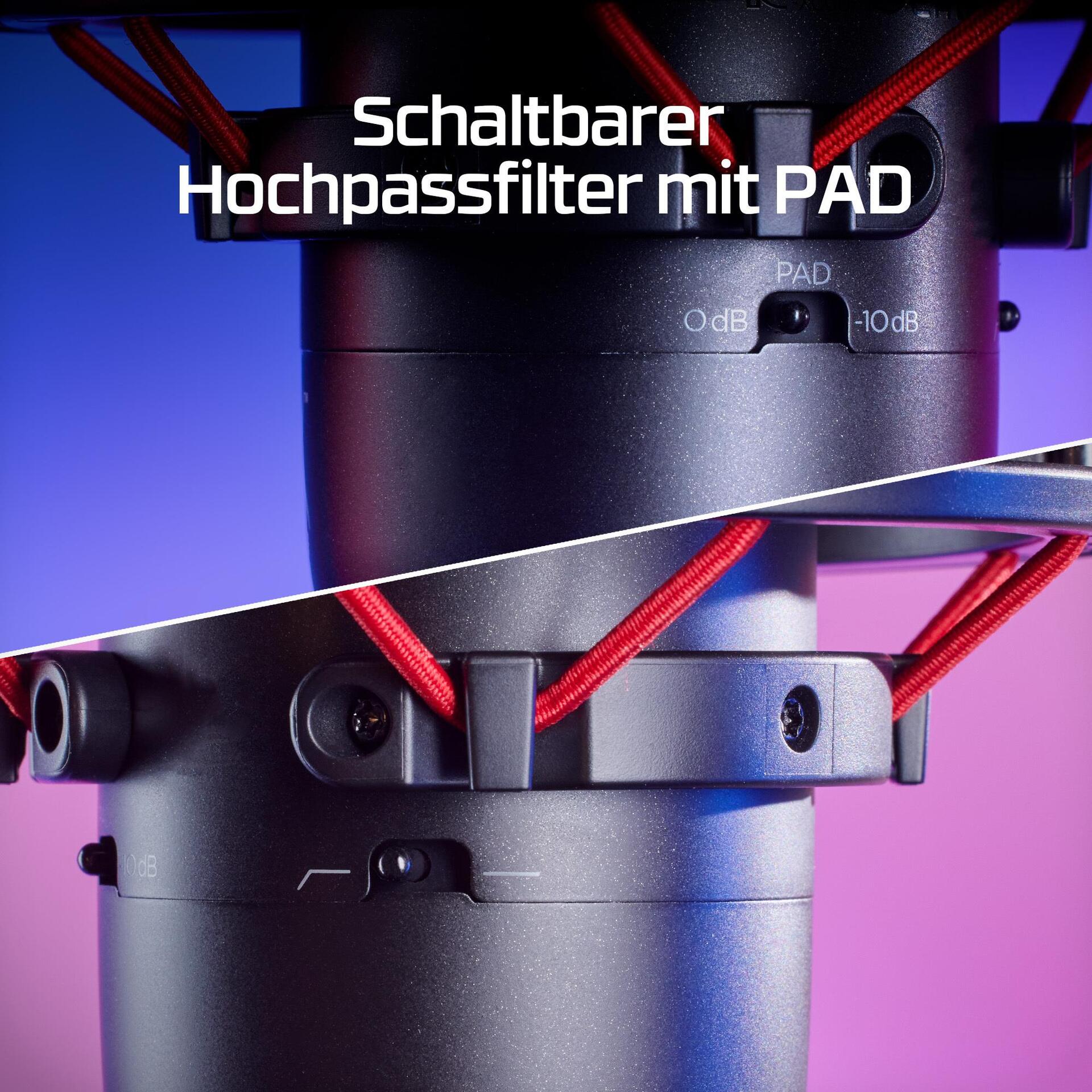 HyperX ProCast Microphone XLR-3 Schwarz