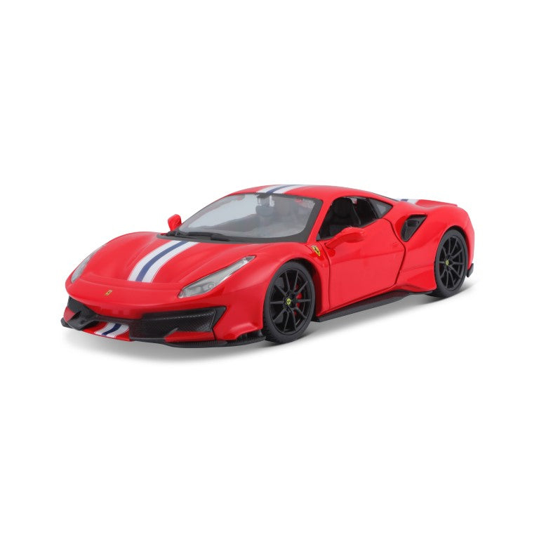 Bburago Ferrari 488 Pista 1:24 Modellauto Rot