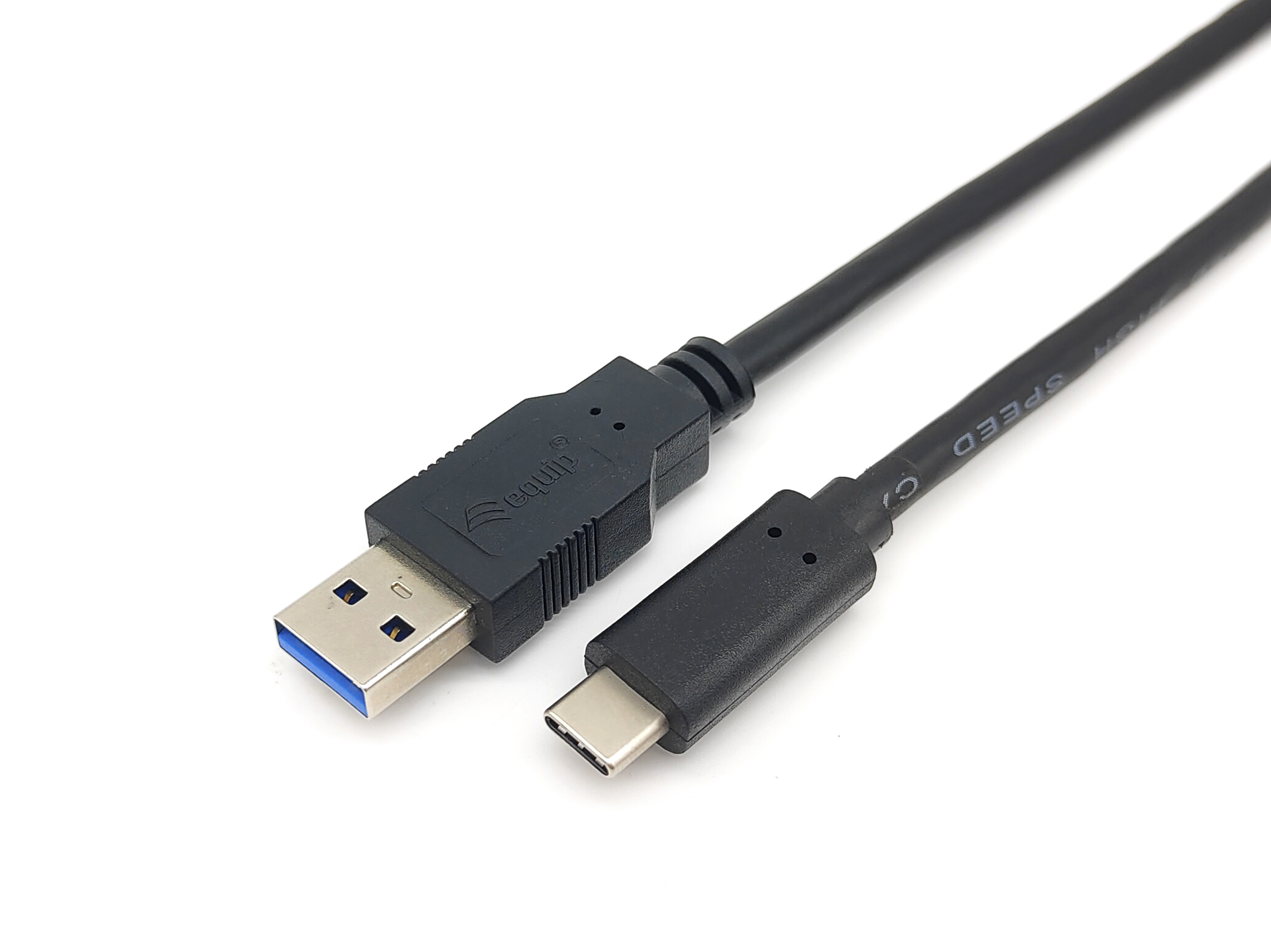 Equip USB 3.2 Gen 1 Typ A auf Typ C Kabel 2 m Schwarz