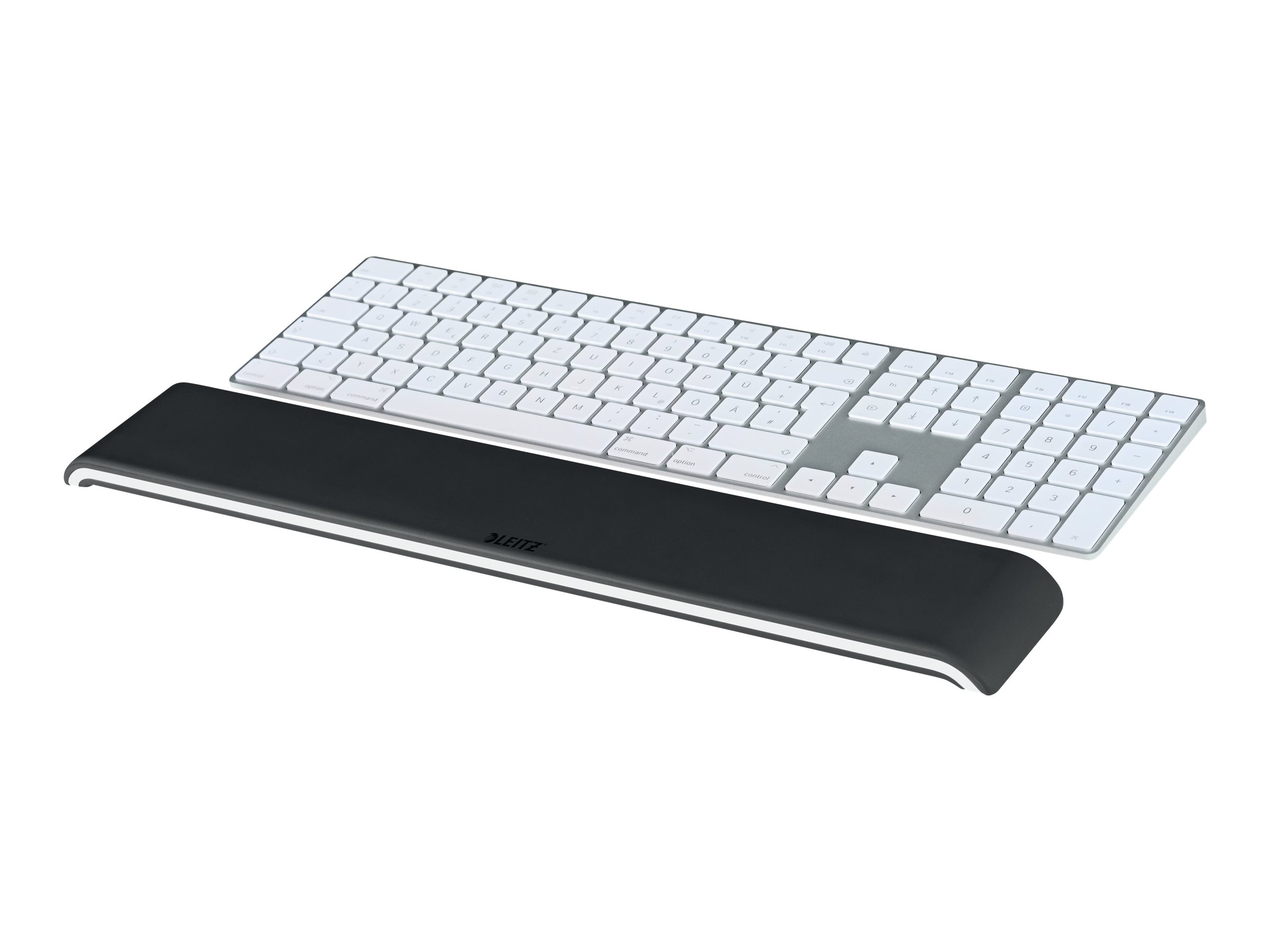 Leitz Ergo WOW Tastatur-Handgelenkauflage Schwarz, Weiß