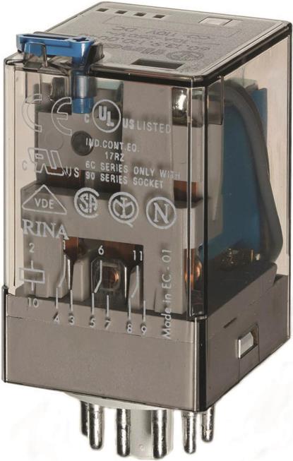 Ind-Rel.LED+Freil.24VDC 3W f.Fas. 90.73/112 60.13.9.024.0 (60.13.9.024.0070)