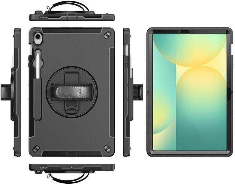 eSTUFF Galaxy Tab S10+/S9FE+/S9+ OHIO Defender Case with hand (ES68105003-BULK)