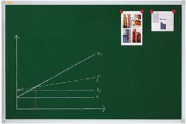 FRANKEN Kreidetafel X-tra! Line, 900 x 600 mm, dunkelgrün - 1 Stück (KR3502)