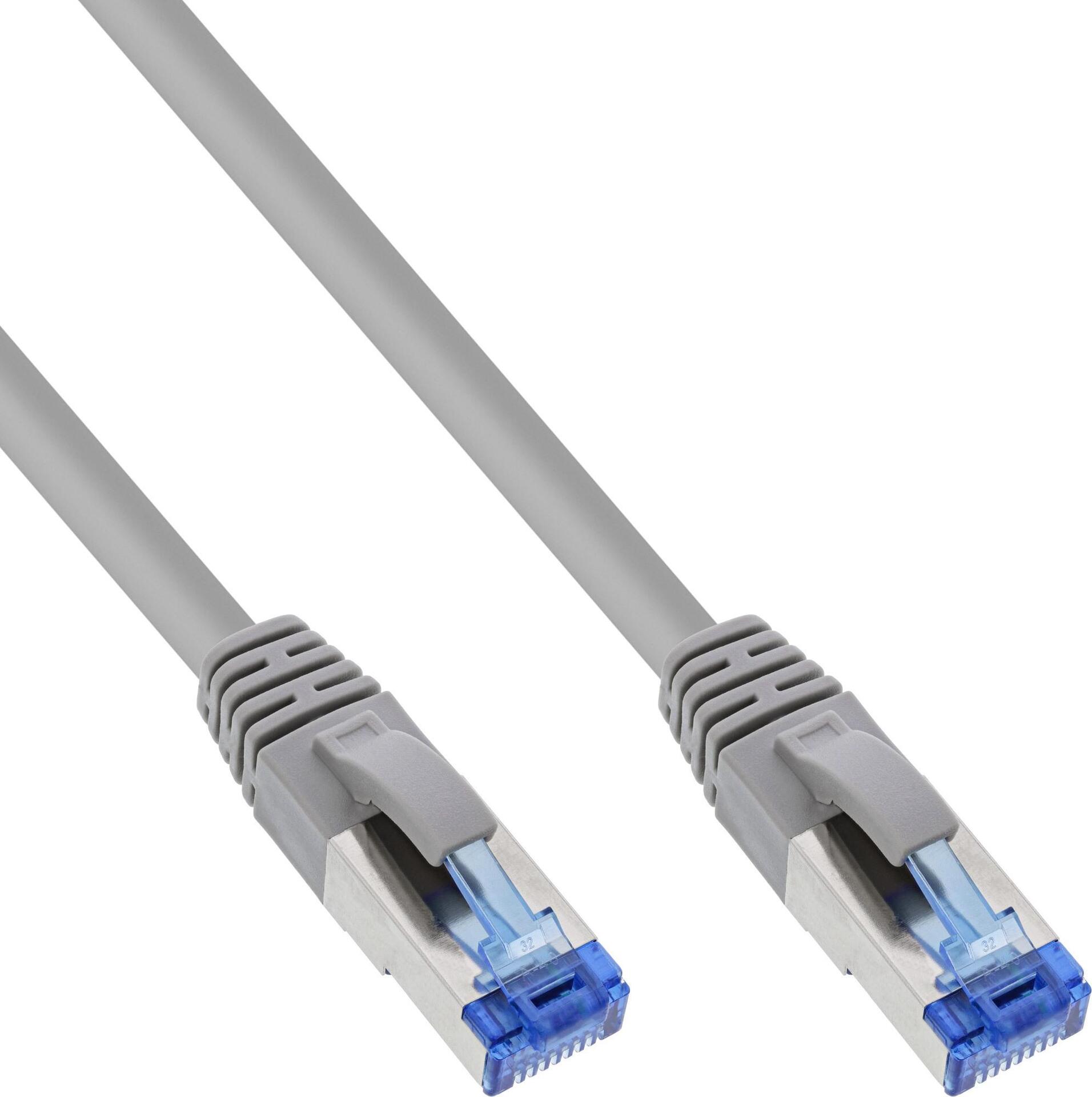 InLine 25er Bulk-Pack Patchkabel S/FTP PiMf Cat.6A 500MHz halogenfrei Kupfer (B-76803)