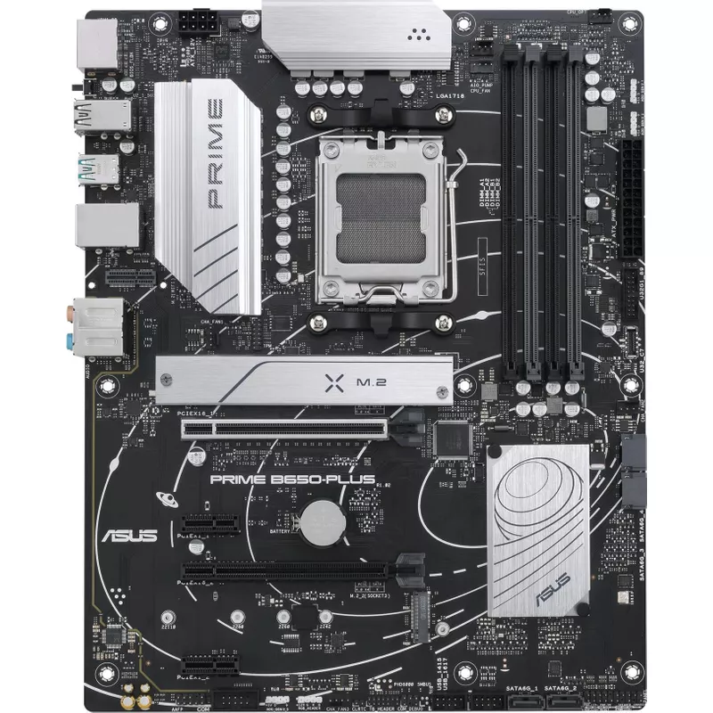 ASUS PRIME B650-PLUS-CSM - AMD - Buchse AM5 - AMD Ryzen 7 7th Gen - AMD Ryzen 9 7th Gen - DDR5-SDRAM - 128 GB - DIMM (90MB1BS0-M0EAYC) - Sonderposten
