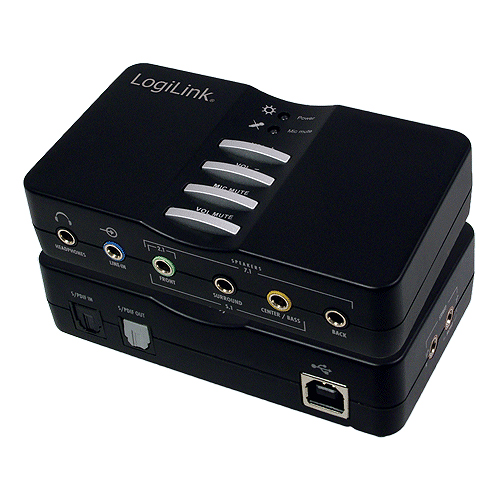 LogiLink USB Sound Box Dolby 7.1 Externe Soundkarte