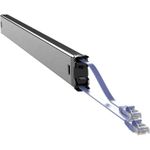 PATCHBOX C60STPXC6XX31V Kabel-Organizer Kabelrinne Rack Schwarz (C60STPXC6XX31V)